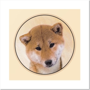 Shiba Inu (Red) Posters and Art